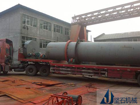 褐煤烘干機(jī)發(fā)往山東東營(yíng)客戶現(xiàn)場(chǎng)