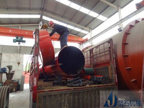 榆林客戶工業烘干機設備發貨現場